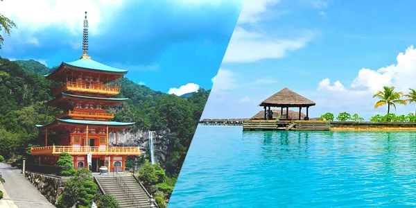 Combinado Japon y Maldivas