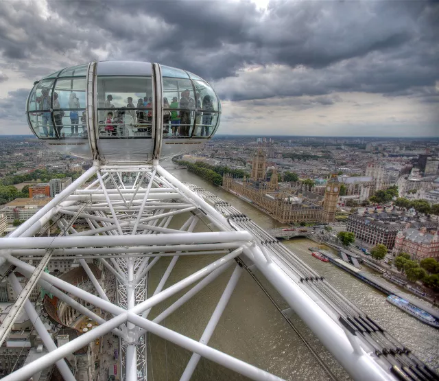 La noria London Eye en Londres