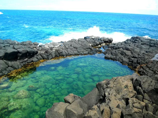 Queens bath, piscina natural en Hawaii
