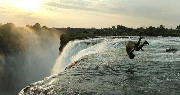 Devil's pool, Victoria Falls, Zambia
