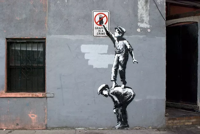 Banksy New York, day1