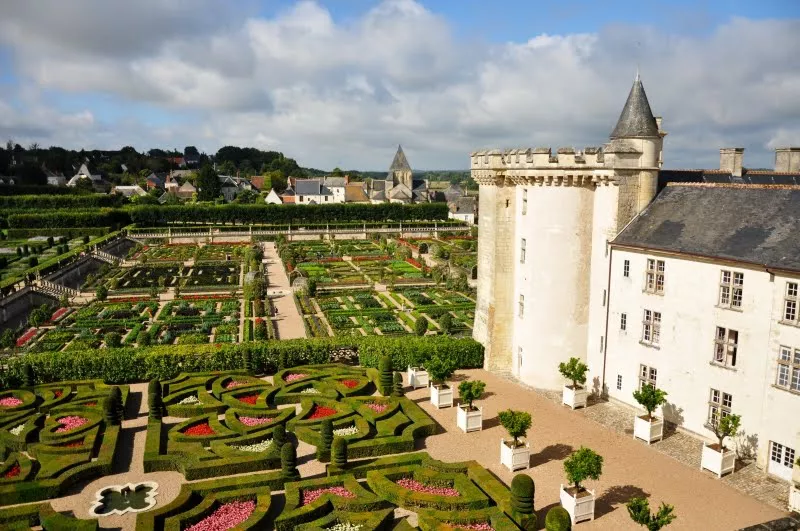 Castillo de Villandry, Ruta del Loira