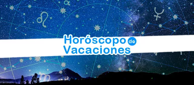 Horóscopo Vacacional