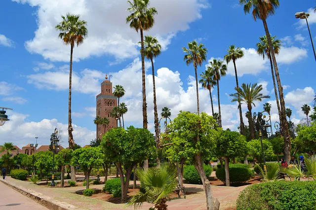 Marrakech en Agosto