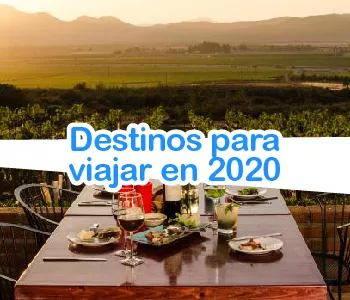 Destinos para viajar en 2020