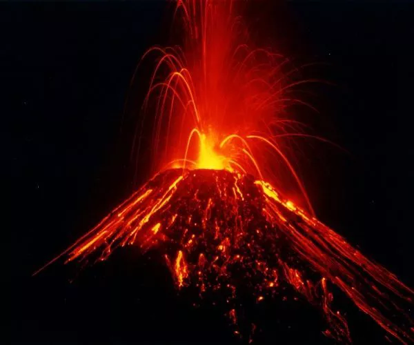 Volcan en Costa Rica