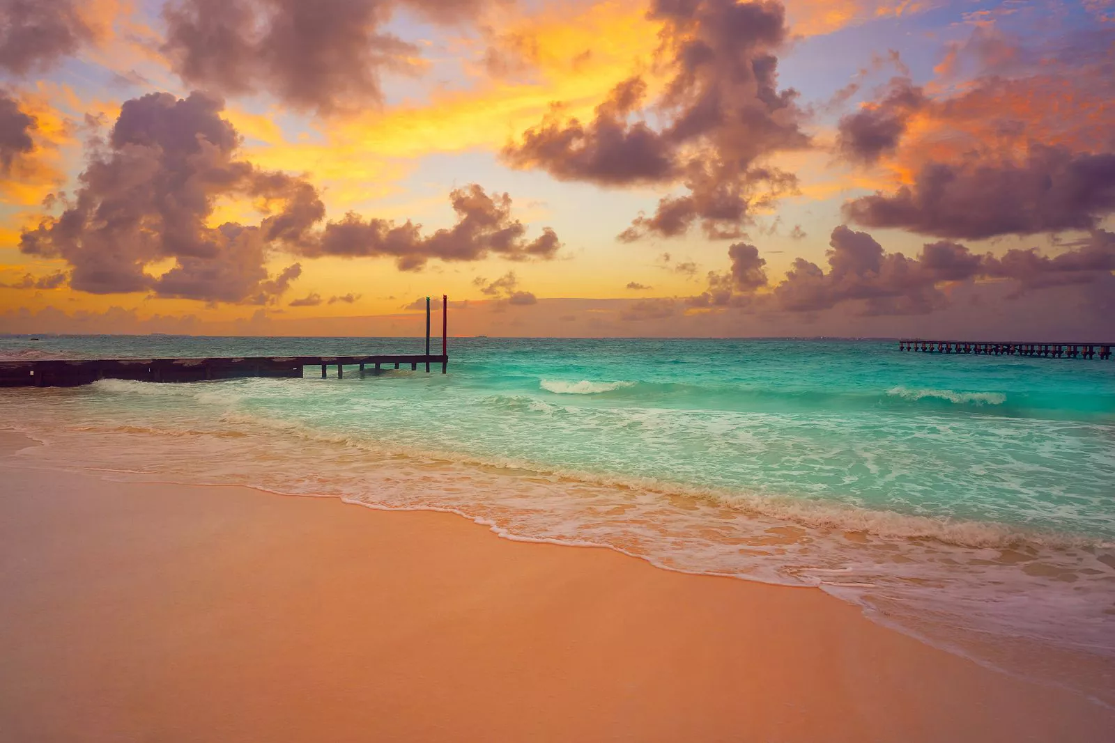 Playa en el Caribe