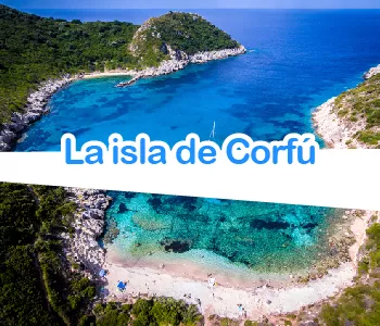 ¿Que tiene la isla de Corfú?