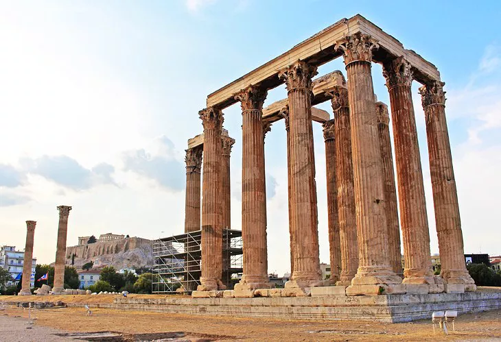Olympieion: Templo de Zeus Olímpico 