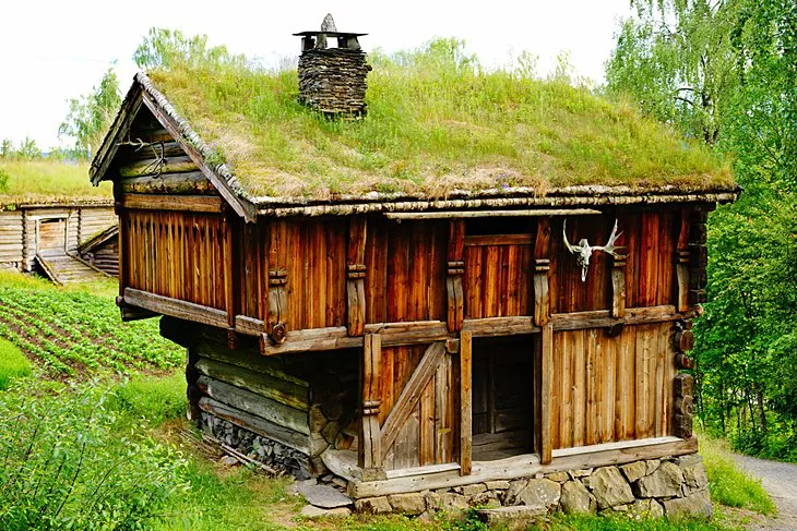 Casa histórica vikinga en Lillehammer
