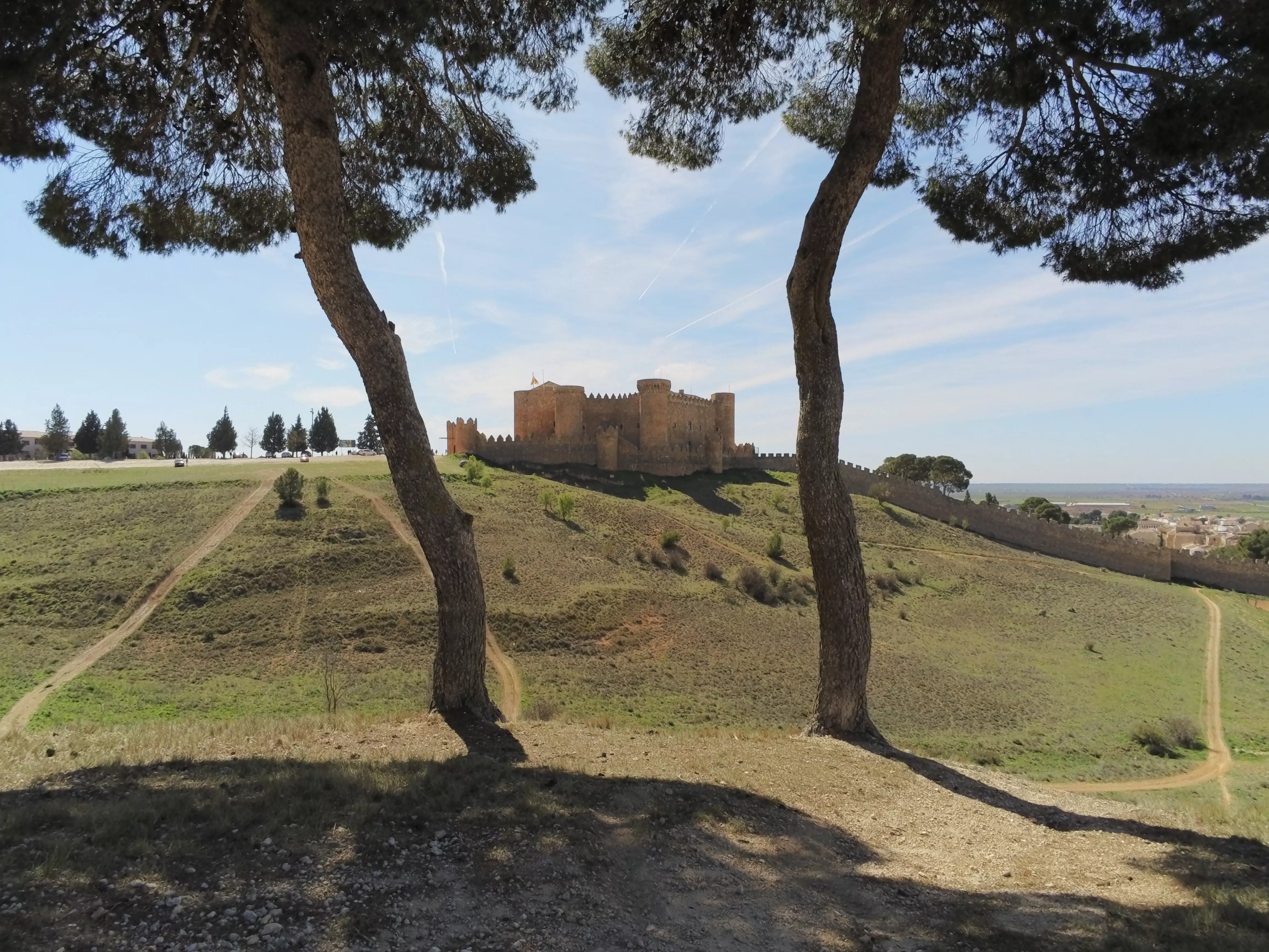 Vistas del Castillo de Belmonte