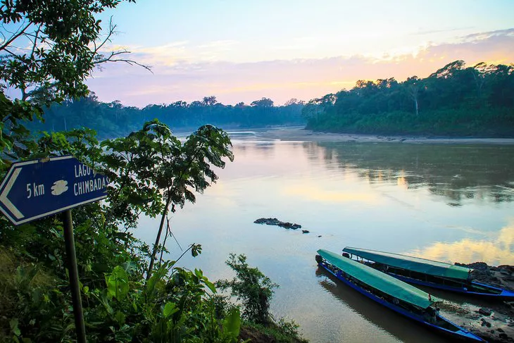 Río Amazonas en Puerto Maldonado