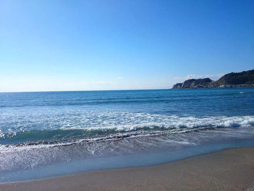 Playa de Yuigahama en Kamakura