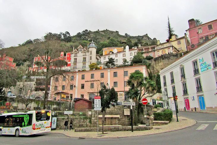 Exterior del Museo de la Noticia en Sintra