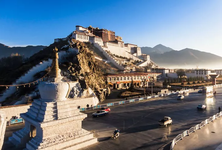 El Palacio de Potala, Tíbet