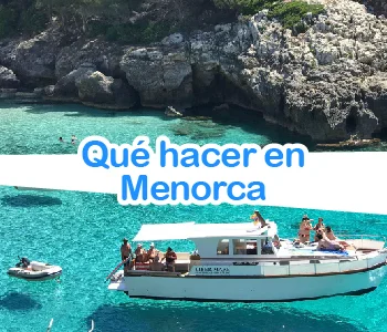 Qué hacer en Menorca