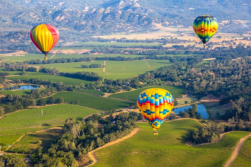 31 cosas mejores y más divertidas que hacer en el Valle de Napa (California)