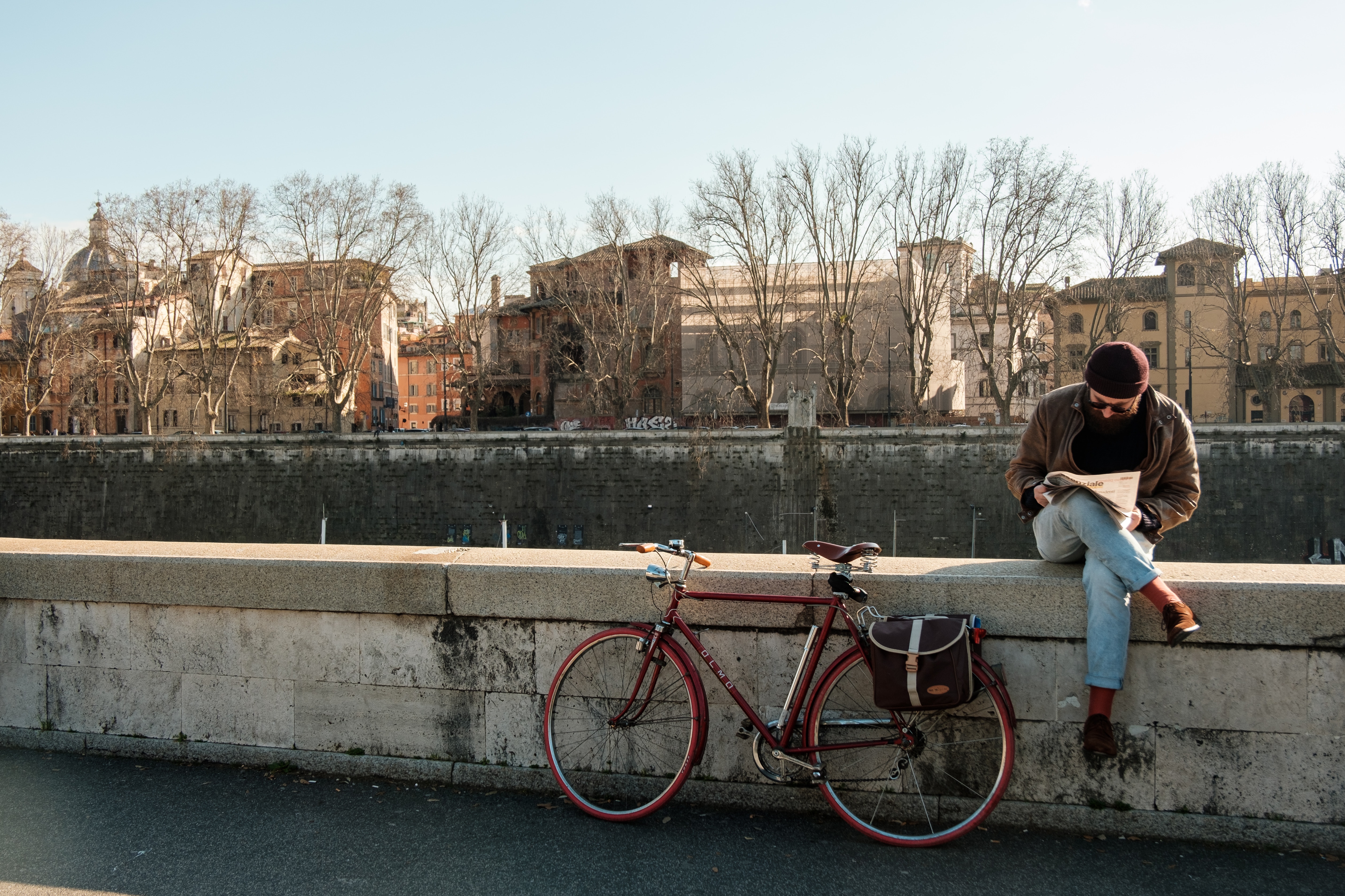 Un recorrido en bicicleta por Roma