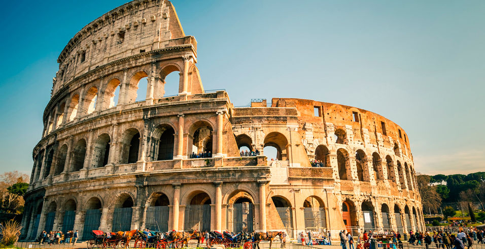 Coliseo romano Circuito Roma Napoles Pompeya