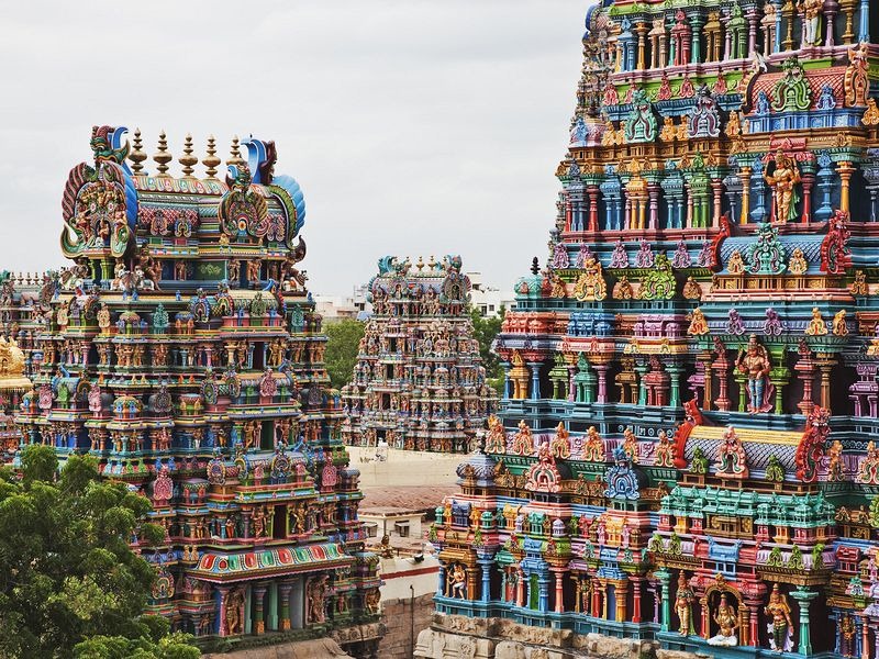 Madurai, India Templos de la India