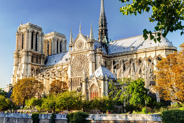 Catedral Nottre Dame, Paris Semana santa en París