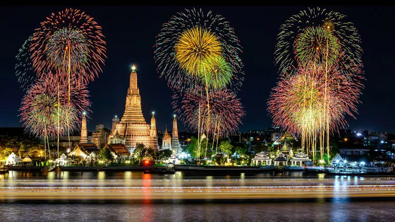 Año nuevo Tailandia Nochevieja en Tailandia