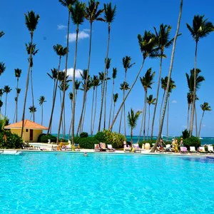 Paisaje de Punta Cana, uno de los destinos más baratos del Caribe.