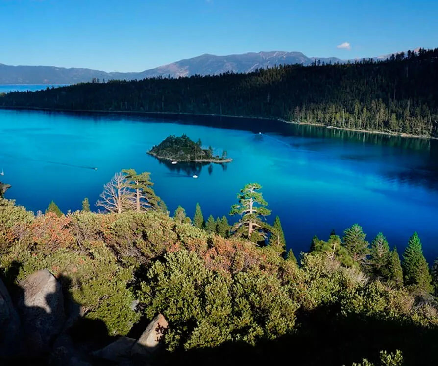 El lago Tahoe en California