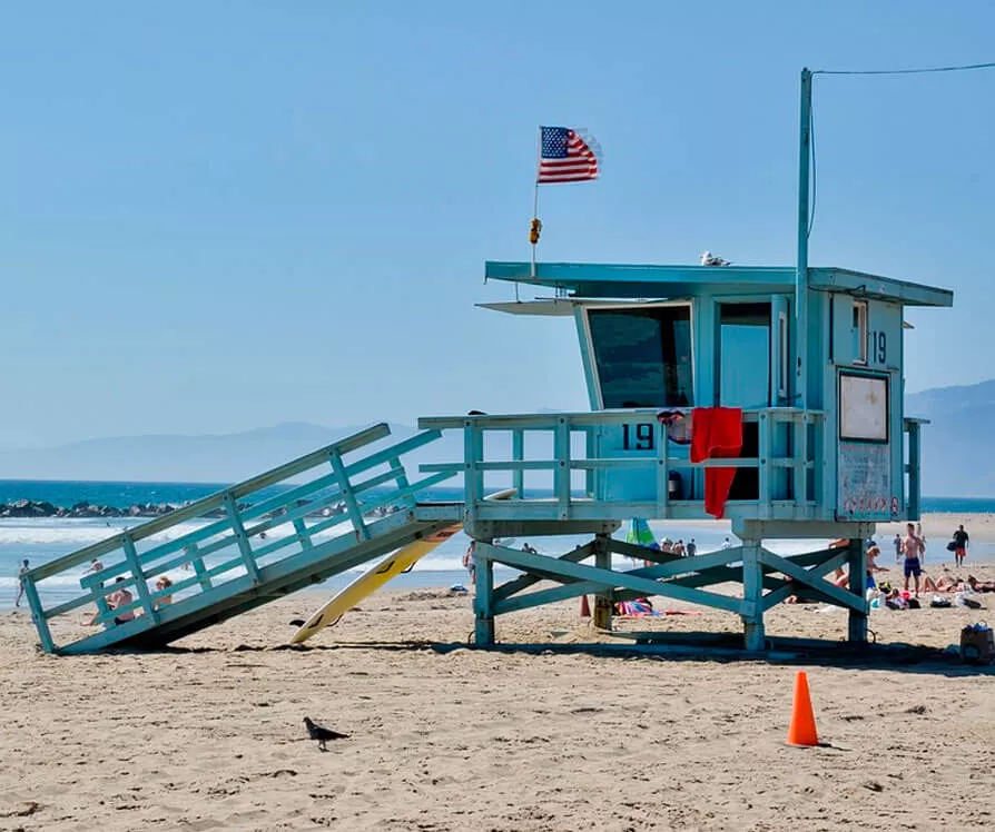 La costa de los angeles