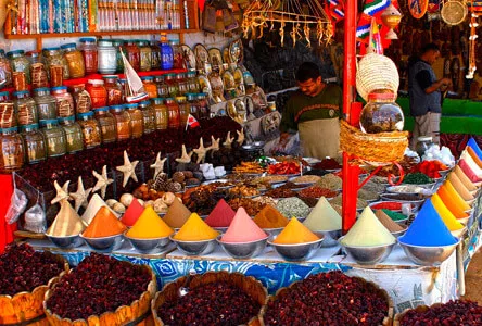 Las tiendas tradiciones en Egipto