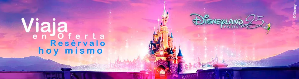 Oferta de viaje a Disneyland Paris
