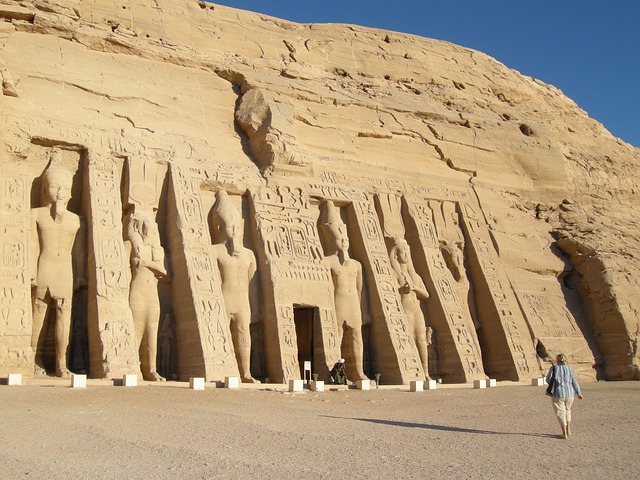Abu Simbel interior Abu Simbel interior