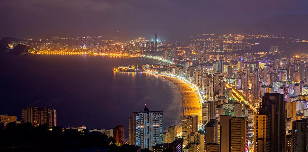 Fiesta en Benidorm