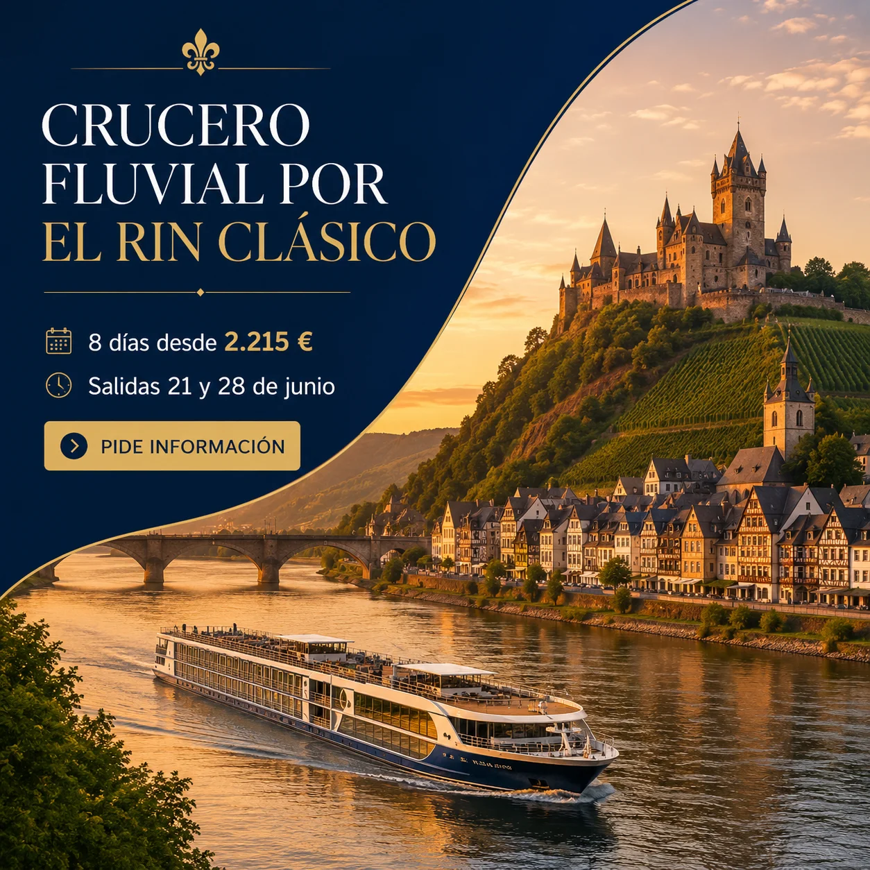 crucero fluvial rin crucero fluvial rin